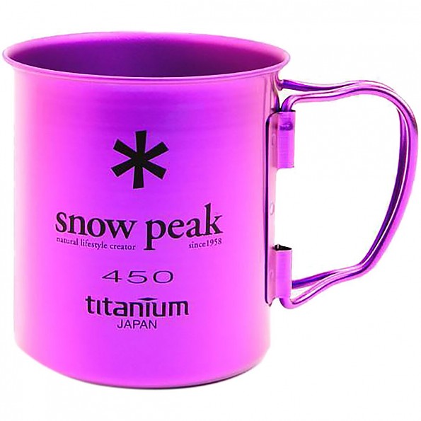 Snow Peak Ti-Single 450 Colored Cup