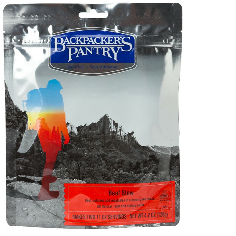 photo: Backpacker's Pantry Beef Stew meat entrée
