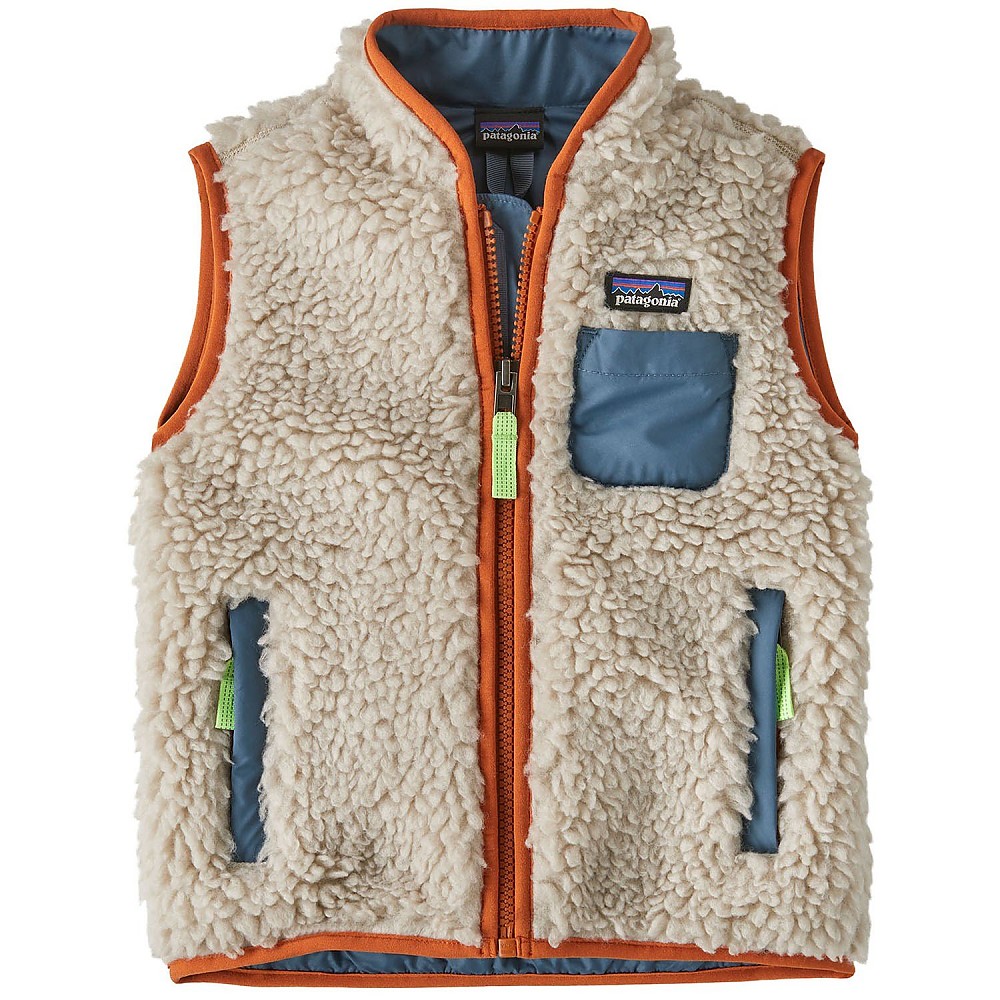 photo: Patagonia Kids' Retro-X Vest fleece vest