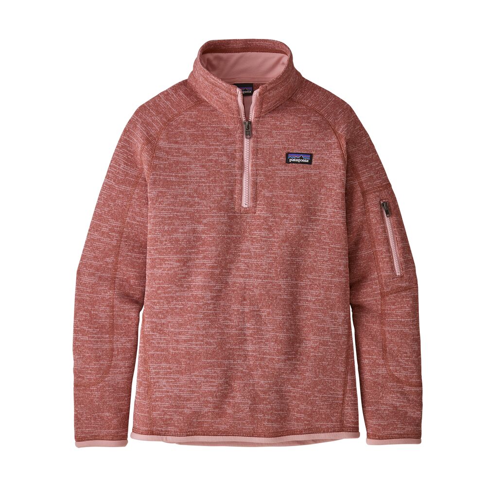 photo: Patagonia Girls' Better Sweater 1/4-Zip fleece top