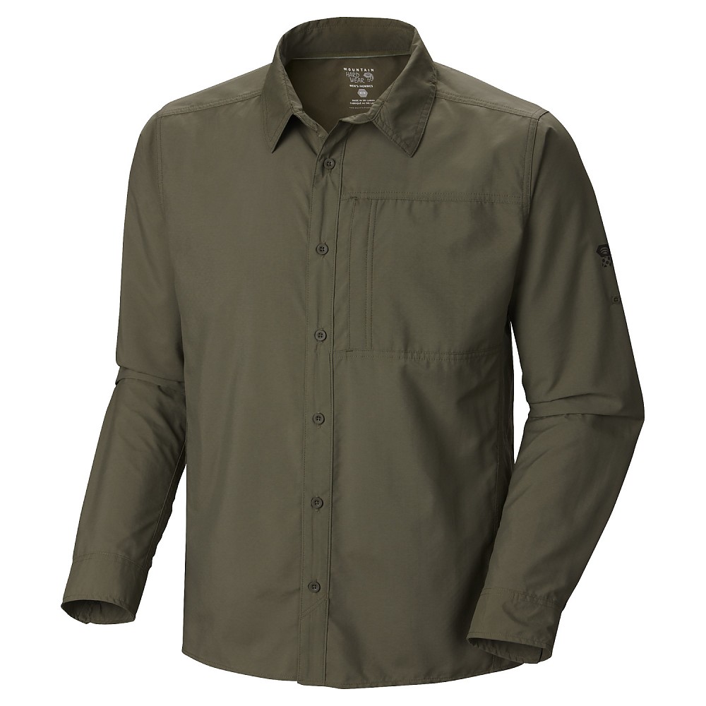 photo: Mountain Hardwear Chiller Long Sleeve Shirt hiking shirt