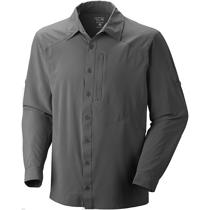 photo: Mountain Hardwear Chiller Long Sleeve Shirt hiking shirt