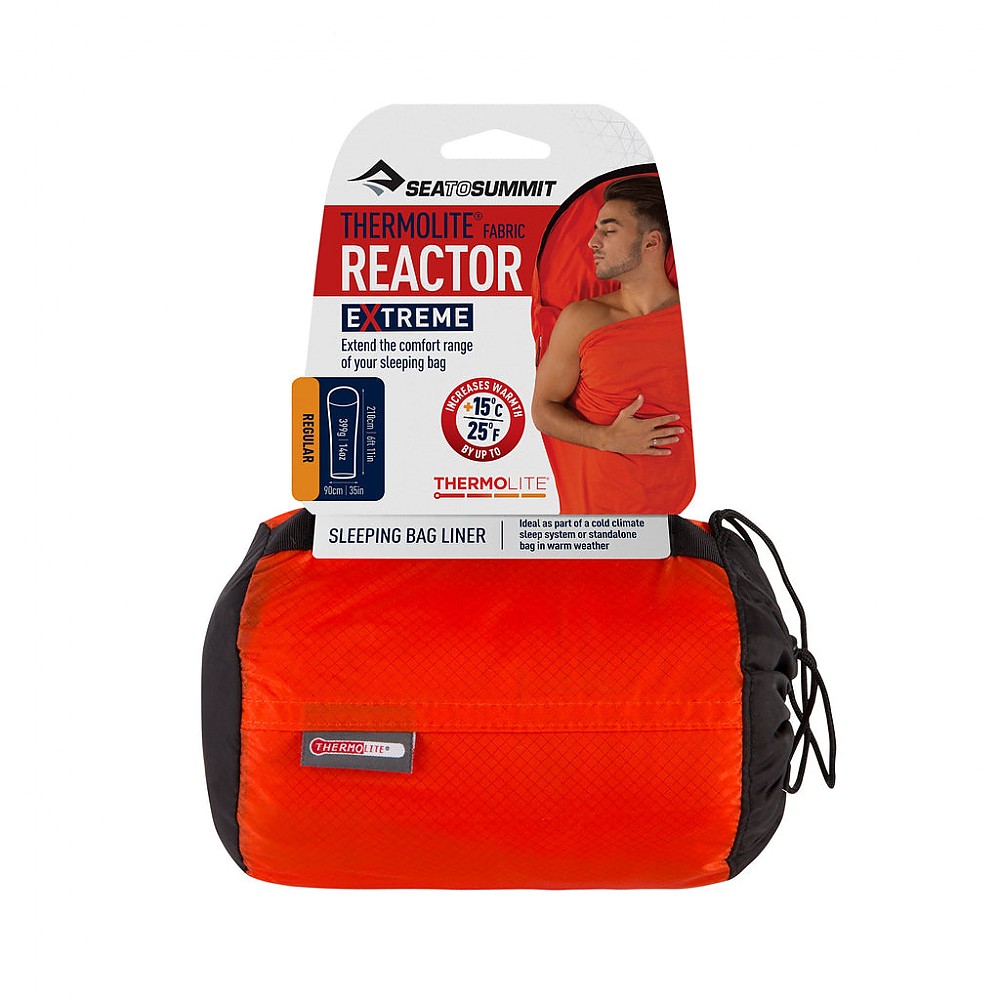 photo: Sea to Summit Thermolite Reactor Extreme Liner sleeping bag liner