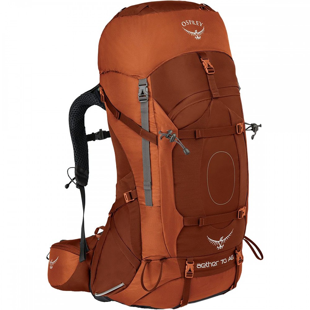 photo: Osprey Aether AG 70 expedition pack (70l+)