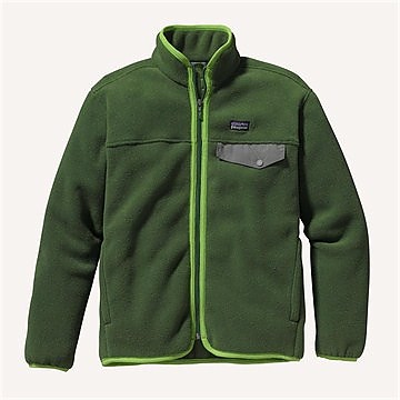 photo: Patagonia Kids' Synchilla Snap-Zip Jacket fleece jacket