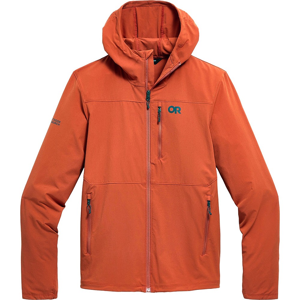 photo: Outdoor Research Ferrosi Hoodie soft shell jacket