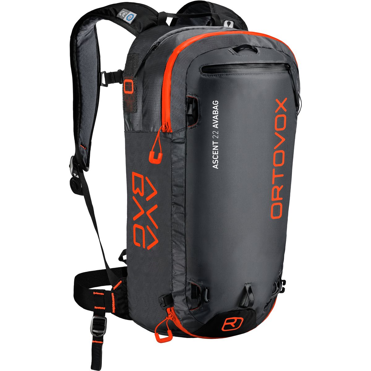 photo: Ortovox Ascent 22 Avabag avalanche airbag pack