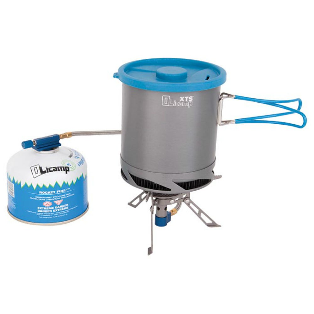 photo: Olicamp Xcelerator Ultra Titanium Stove compressed fuel canister stove