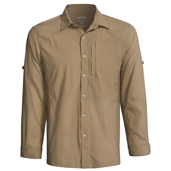 photo: Mountain Hardwear Ravine Long Sleeve Shirt hiking shirt