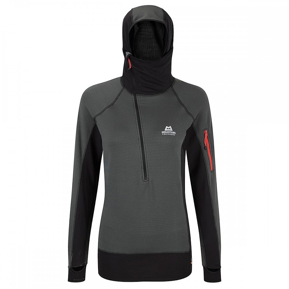 photo: Mountain Equipment Women's Eclipse Hooded Zip-T fleece top