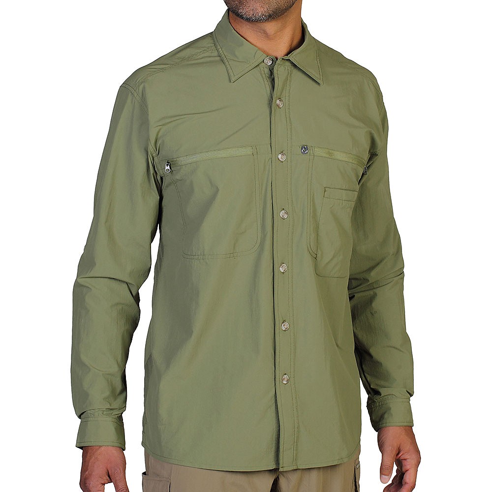 photo: ExOfficio Reef Runner Lite Long-Sleeve Shirt hiking shirt