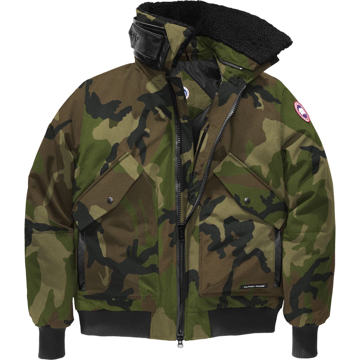photo: Canada Goose Bromely Bomber down insulated jacket