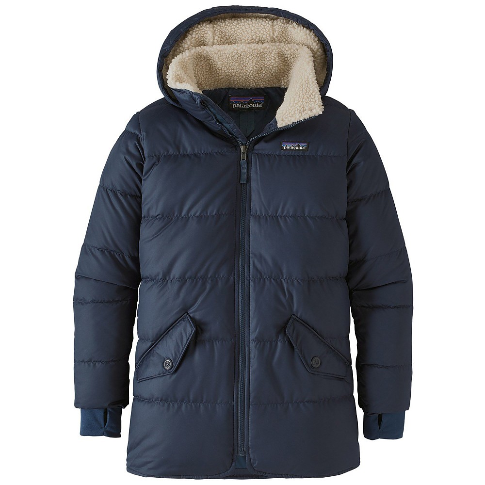 photo: Patagonia Girls' Down Parka down insulated jacket