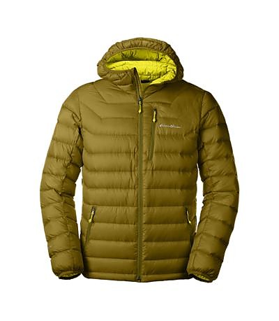photo: Eddie Bauer First Ascent Downlight Hooded Jacket down insulated jacket