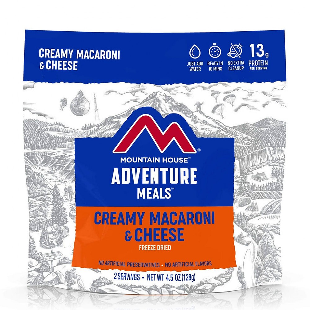 photo: Mountain House Macaroni & Cheese vegetarian entrée