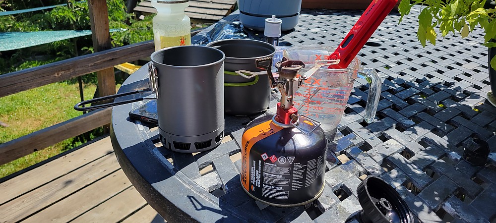 Jet Boil Fire-Maple Petrel Quickboil Pro System Ultralight Cooking System Portable Lightweight Outdoor Backpacking Gas Stove For Camping Camping Stove