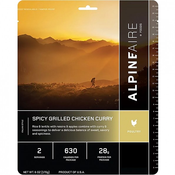 AlpineAire Spicy Grilled Chicken Curry