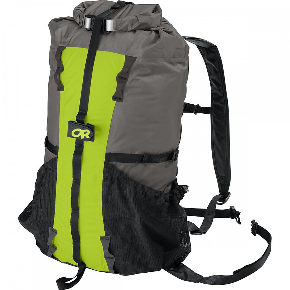 photo: Outdoor Research DryComp Summit Sack overnight pack (35-49l)