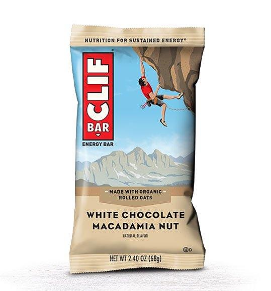 photo: Clif White Chocolate Macadamia Nut nutrition bar