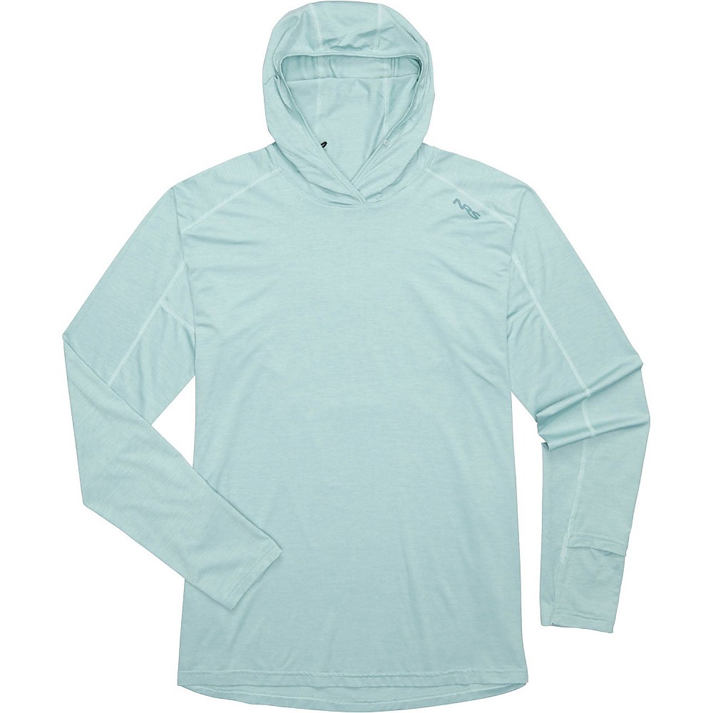 photo: NRS H2Core Silkweight Hoodie long sleeve paddling shirt