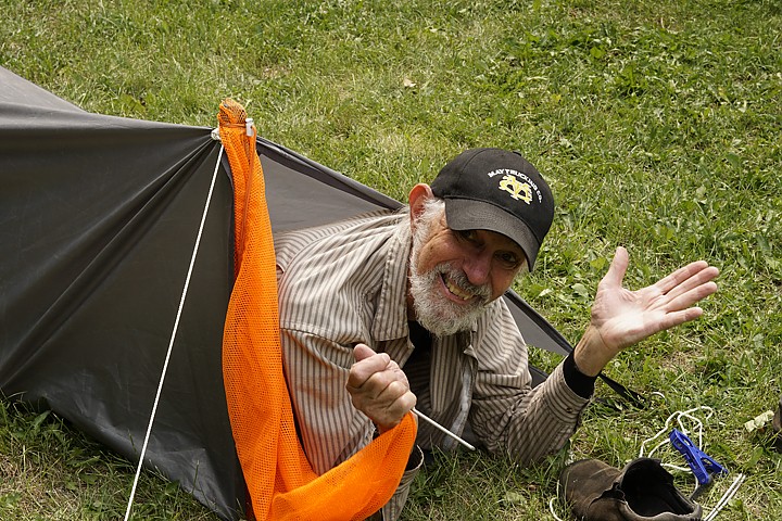 photo: DIY: 6'x9’ Footprint Tarp Bivy bivy sack