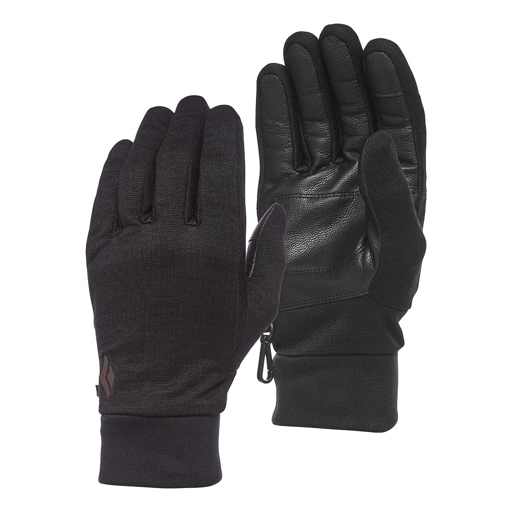 photo: Black Diamond HeavyWeight WoolTech Liner fleece glove/mitten