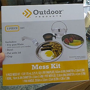 photo: Outdoor Products Mess Kit pot/pan