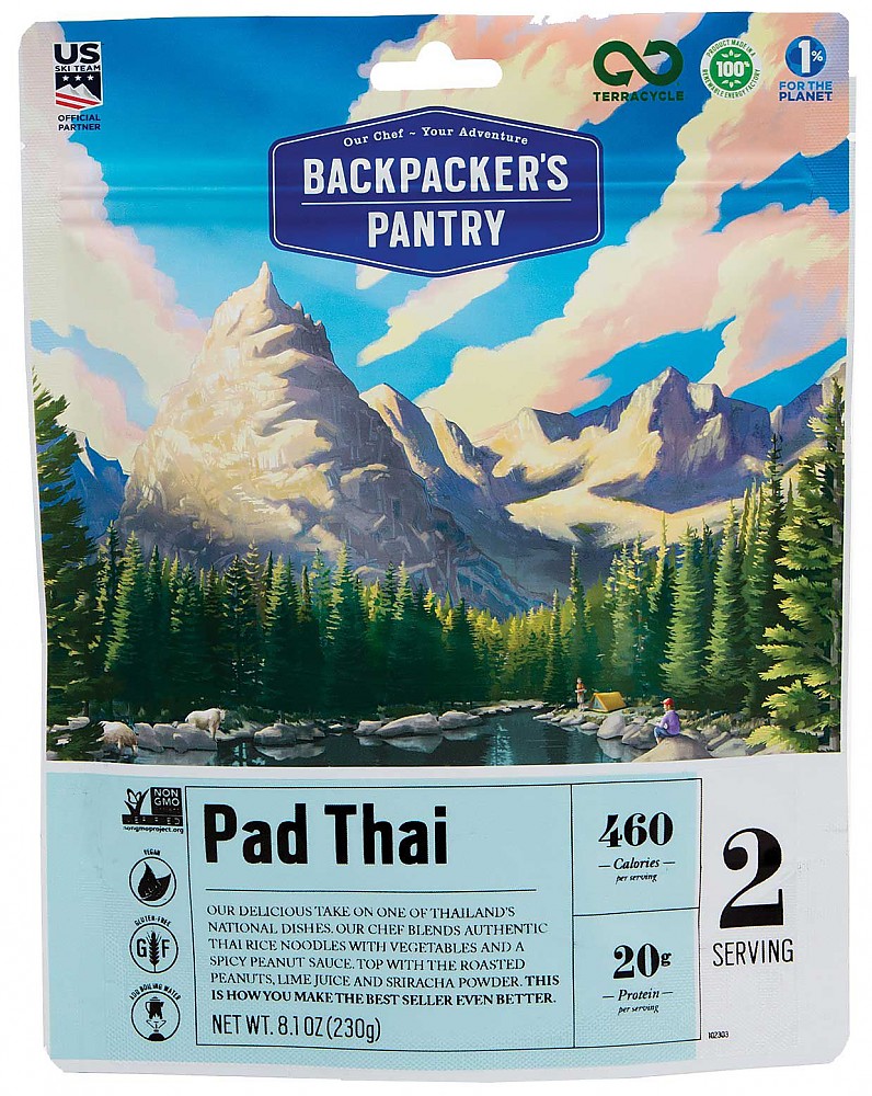 photo: Backpacker's Pantry Pad Thai vegetarian entrée