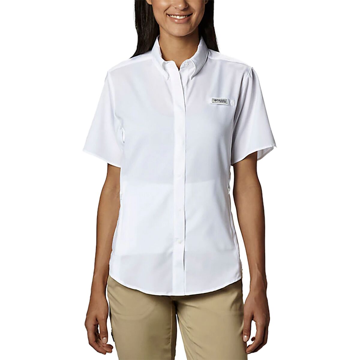 photo: Columbia Women's Tamiami II Short Sleeve Shirt hiking shirt