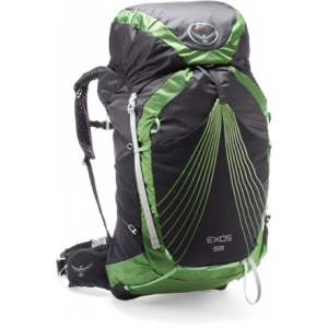 osprey exos 58 dimensions