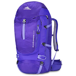 photo: High Sierra Women's Karadon 55 weekend pack (50-69l)