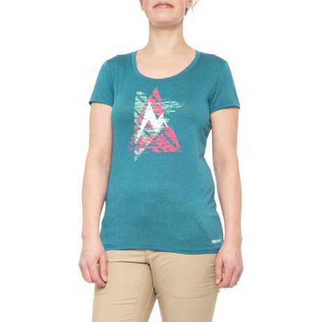 photo: Marmot Women's Post Time Tee SS short sleeve performance top