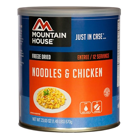 photo: Mountain House Noodles & Chicken meat entrée