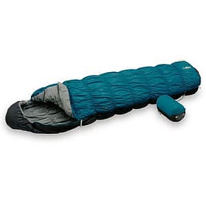 photo: MontBell Super Stretch Burrow Bag #3 3-season synthetic sleeping bag