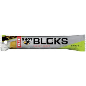 photo: Clif Citrus Shot Bloks gel/chew
