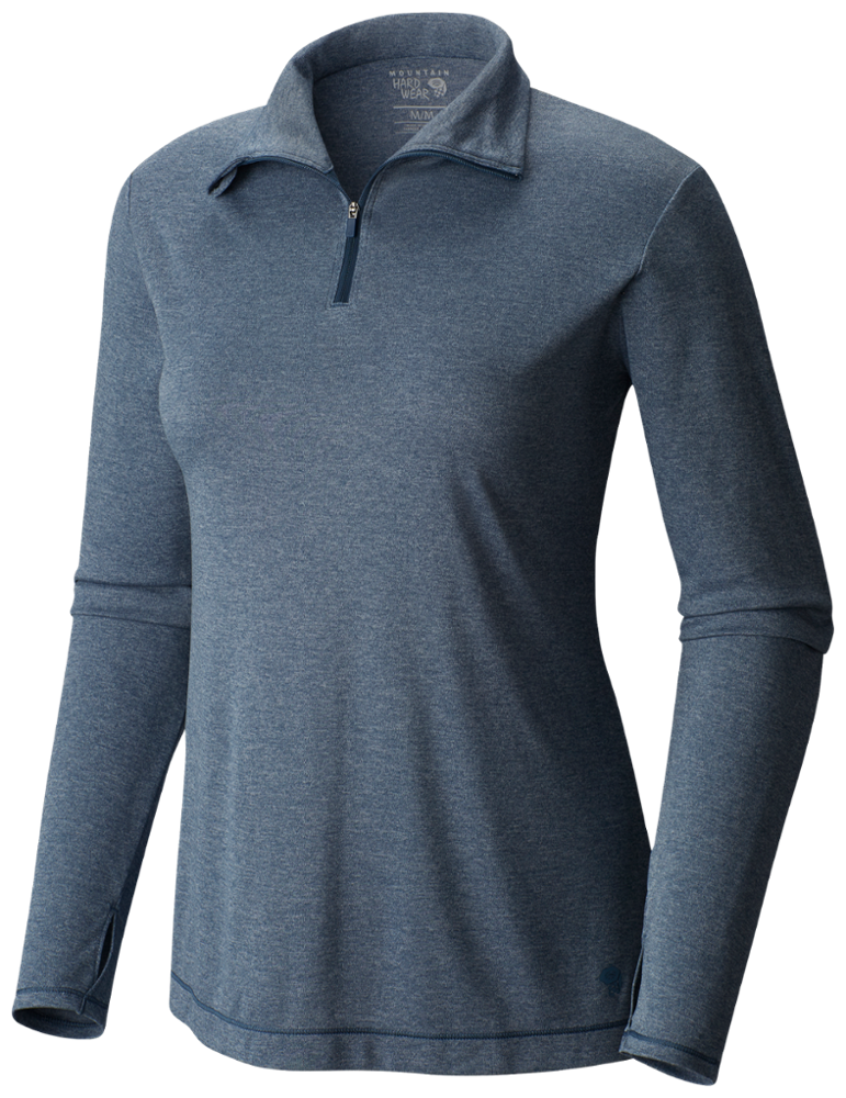 photo: Mountain Hardwear Women's Wicked Long Sleeve Zip T long sleeve performance top