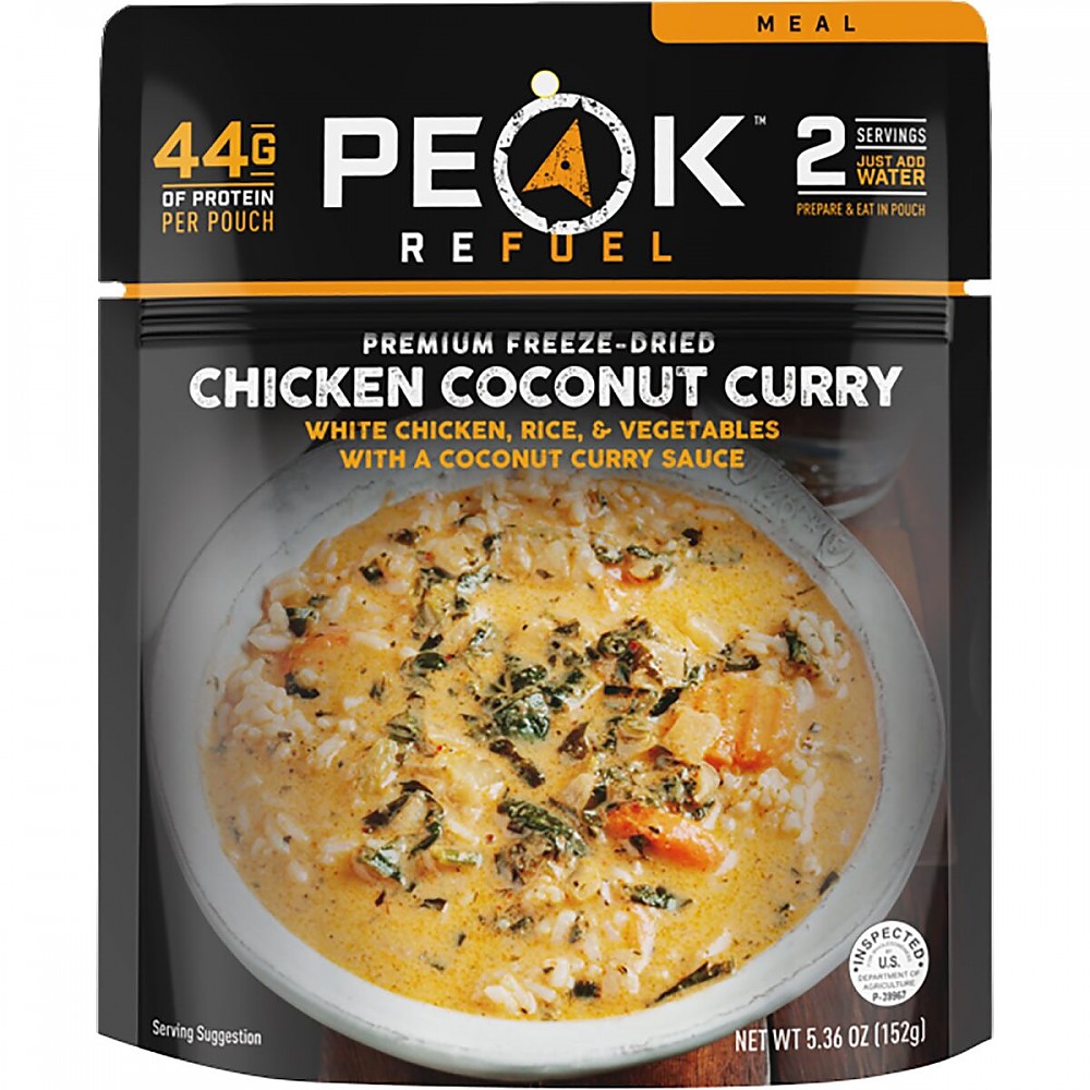 photo: Peak Refuel Chicken Coconut Curry meat entrée