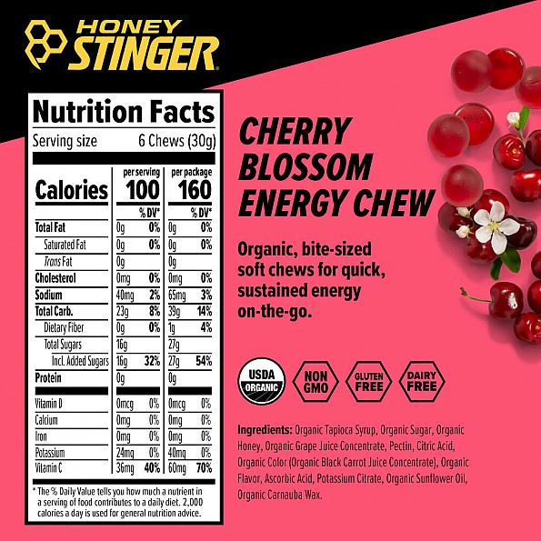 Honey Stinger Organic Energy Chews