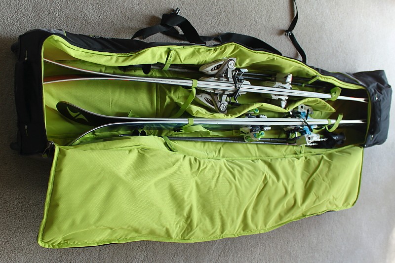 High Sierra Wheeled Double Adjustable Ski Bag Reviews Trailspace