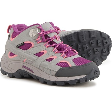 photo: Merrell Kids' Moab 2 Mid Waterproof hiking boot