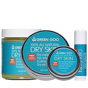 photo:   Green Goo Dry Skin Care first aid/hygiene product