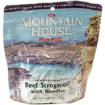 photo: Mountain House Beef Stroganoff with Noodles meat entrée