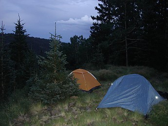 Camp-at-10000-feet-on-Weatherford-Trail-