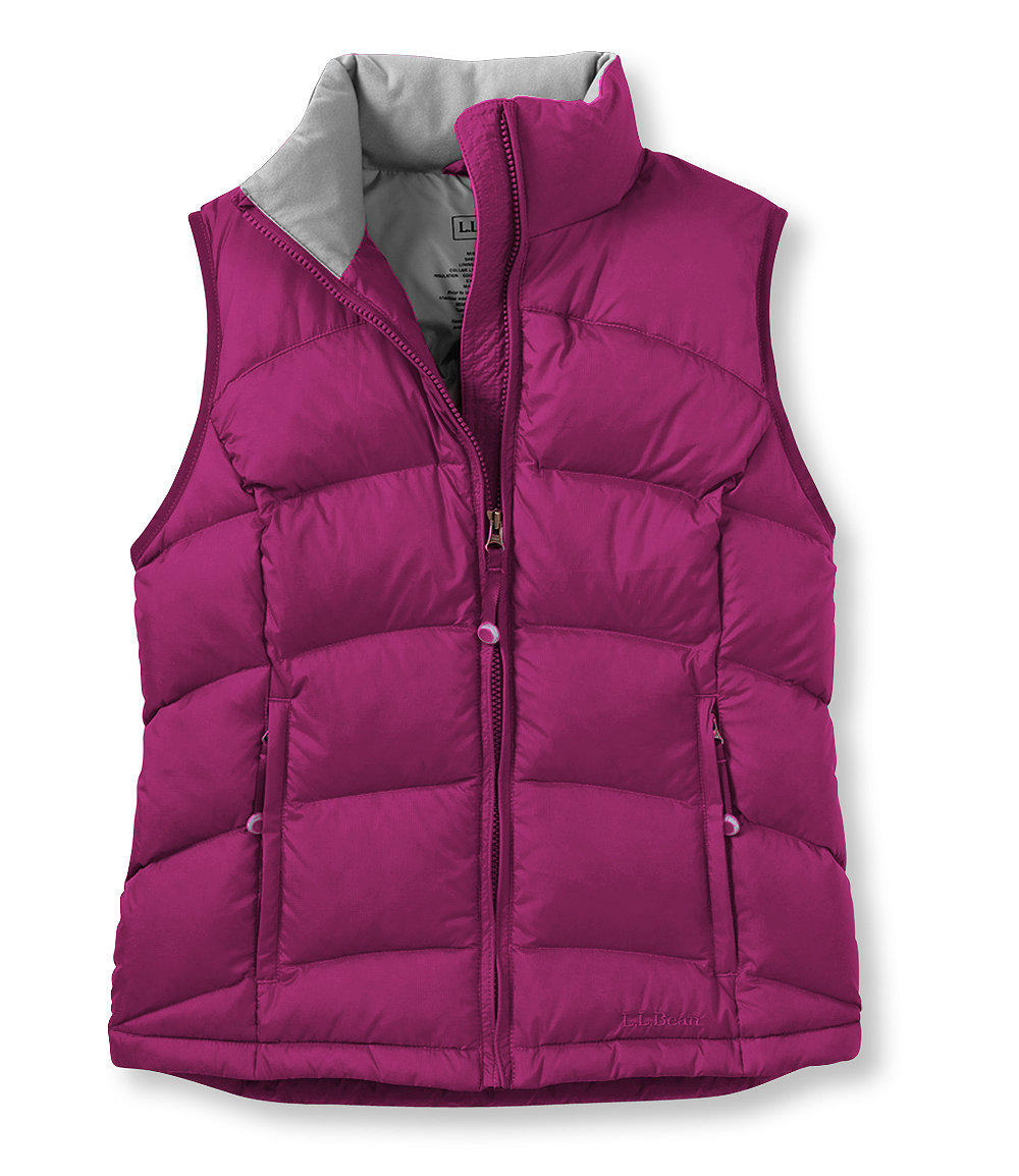 photo: L.L.Bean Women's Goose Down Vest down insulated vest