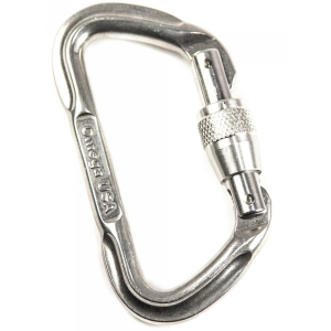 photo: Omega Pacific Standard Locking D locking carabiner