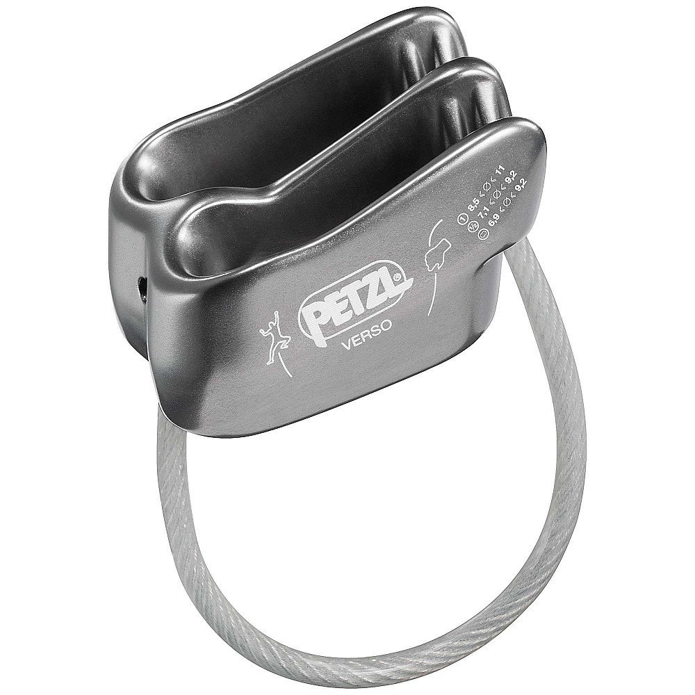 photo: Petzl Verso belay/rappel device
