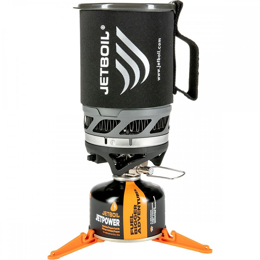 photo: Jetboil MicroMo Cooking System compressed fuel canister stove