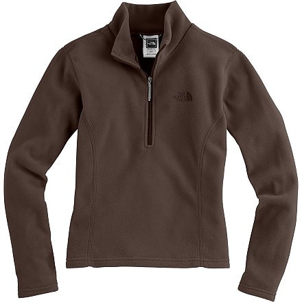 photo: The North Face Girls' TKA 100 Glacier 1/4 Zip fleece top