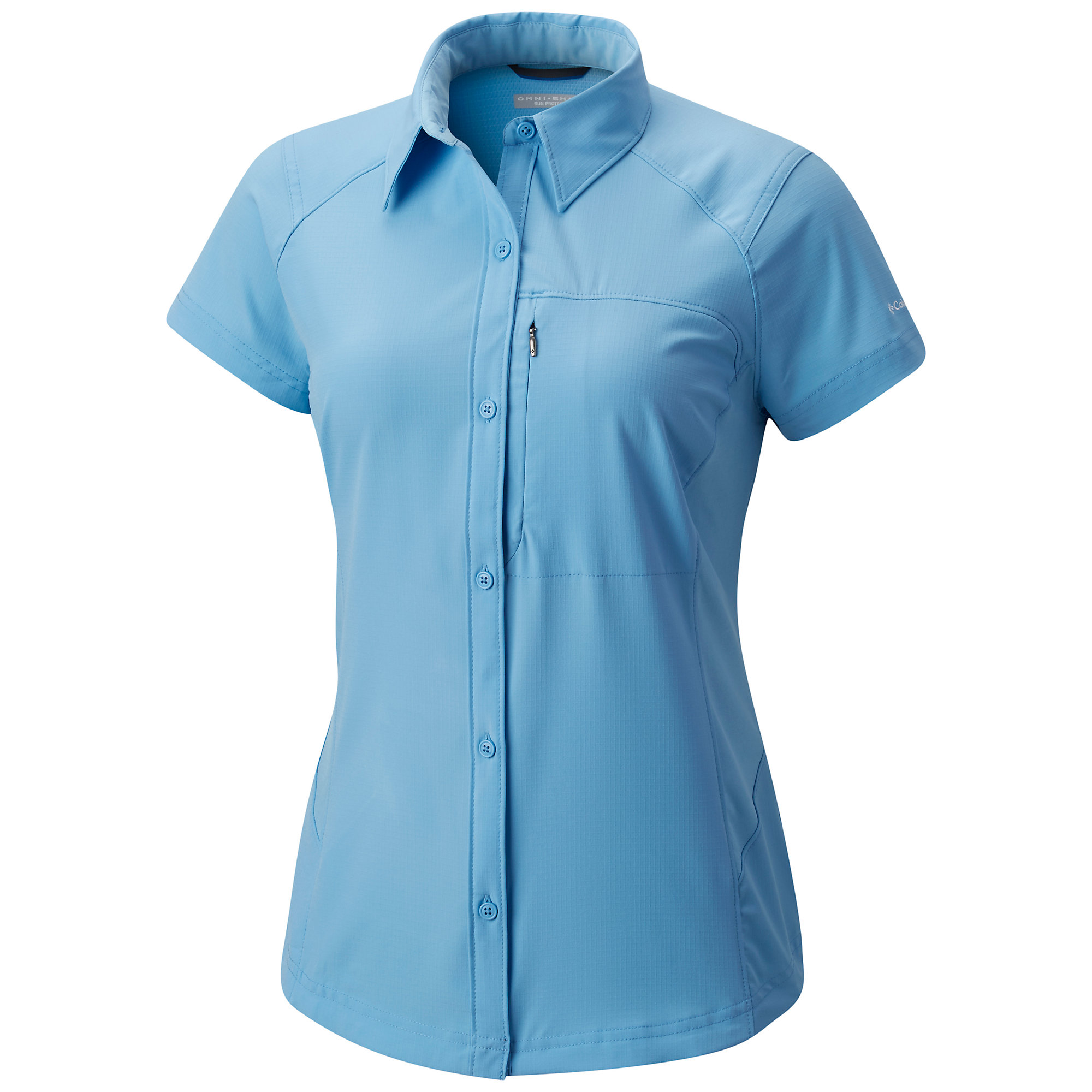 photo: Columbia Women's Silver Ridge Short Sleeve Shirt hiking shirt