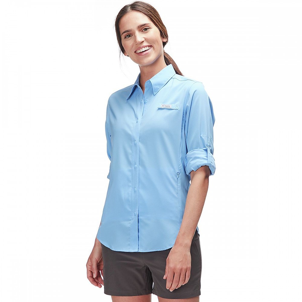 photo: Columbia Women's Tamiami II Long Sleeve Shirt hiking shirt